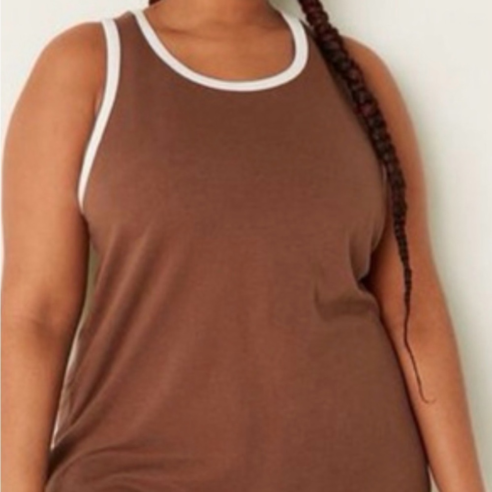 PINK by Victoria Secret- Woman’s Mocha Tank & Short SET